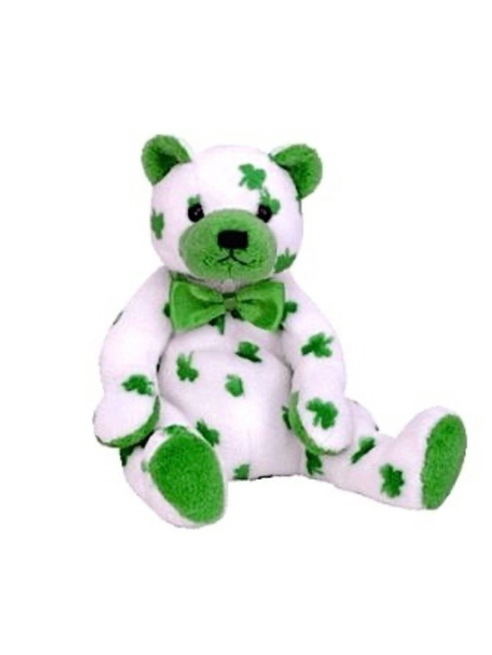2001 Clover The Irish Bear Beanie Baby